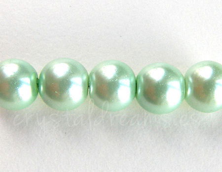 Perlas de Vidrio  10mm - Light Green -  - Crystaldreams Abalorios