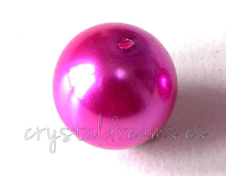 Perlas de Vidrio  10mm - Pink -  - Crystaldreams Abalorios