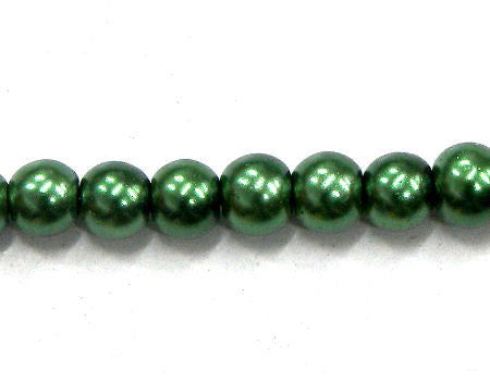 Perlas de Vidrio  4mm - Agujero: 0,5mm - Dark Green -  - Crystaldreams Abalorios