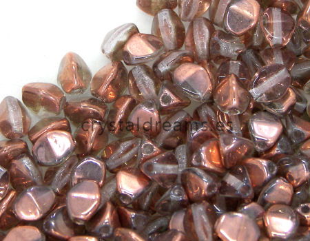 Pinch Beads 5mm - 25 Piezas - Color: Crystal Capri Gold -  - Crystaldreams Abalorios