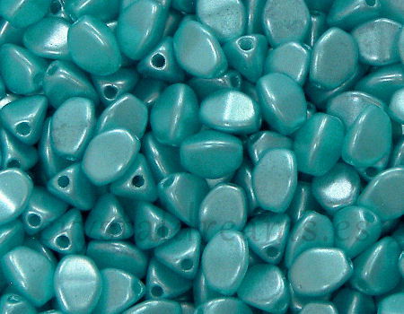 Pinch Beads 5mm - 25 Piezas - Color: Pastel Aqua -  - Crystaldreams Abalorios