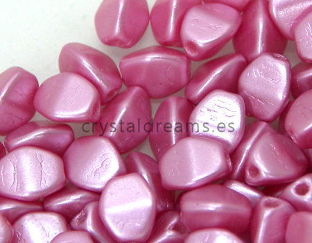 Pinch Beads 5mm - 25 Piezas - Color: Pastel Red Light -  - Crystaldreams Abalorios