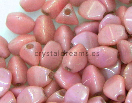 Pinch Beads 5mm - 25 Piezas - Color: Pink Luster -  - Crystaldreams Abalorios