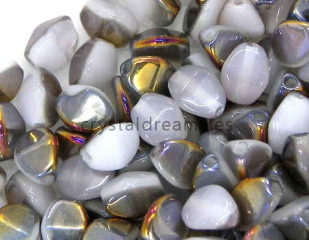 Pinch Beads 5mm - 25 Piezas - Color: White Sliperit -  - Crystaldreams Abalorios