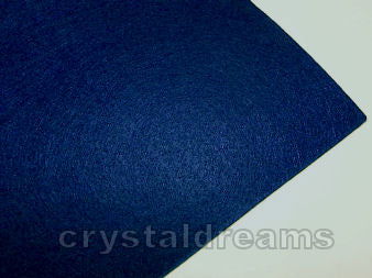 Plancha de fieltro - 1mm espesor - 21x30cm - Blue -  - Crystaldreams Abalorios