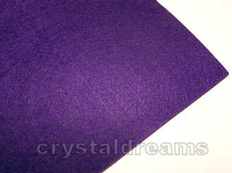 Plancha de fieltro - 1mm espesor - 21x30cm - Violet -  - Crystaldreams Abalorios