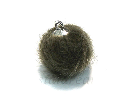 Pom Pom de 15mm - Agujero 1,5mm - Silver/Mice -  - Crystaldreams Abalorios