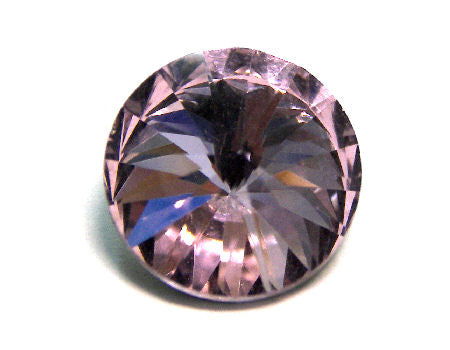 Rivoli Crystaldreams 12mm - Light Rose Silver Foiled -  - Crystaldreams Abalorios