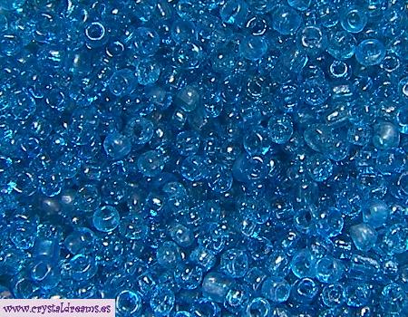 Rocalla 2mm BLUE ZIRCON 10gr. -  - Crystaldreams Abalorios