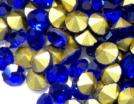 SS08 Strass Rhinestone - color Sapphire -  - Crystaldreams Abalorios