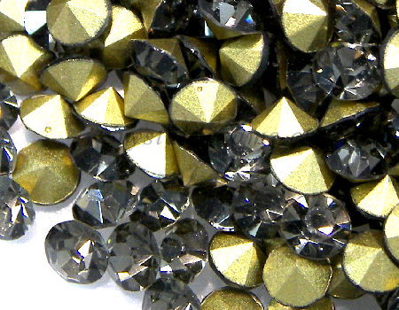 SS10 Strass Rhinestone - Black Diamond - col.003 -  - Crystaldreams Abalorios