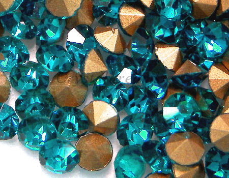 SS10 Strass Rhinestone - Blue Zircon - col.007 -  - Crystaldreams Abalorios