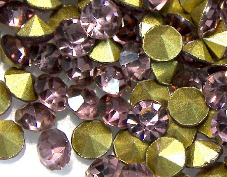 SS12 Strass Rhinestone - Light Amethyst col.015 -  - Crystaldreams Abalorios