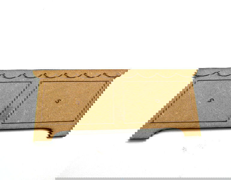 Silueta de DM para decoración 18x7cm Bureau -  - Crystaldreams Abalorios