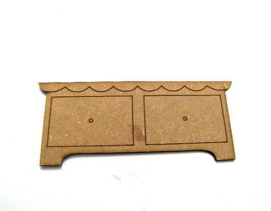 Silueta de DM para decoración 18x7cm Bureau -  - Crystaldreams Abalorios