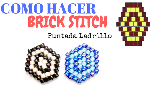 TUTORIAL Hexágono con tecnica Brick Stitch -  - Crystaldreams Abalorios