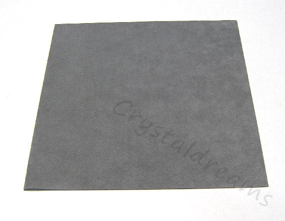 Tela de Ultrasuede 21,6 x21,6cm - Color: Silver Pearl -  - Crystaldreams Abalorios