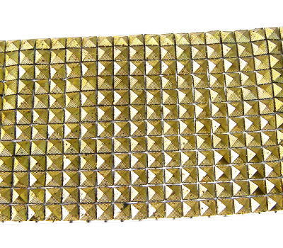 Tira de Tachuelas 200x95mm Golden Color - 288 piezas -  - Crystaldreams Abalorios