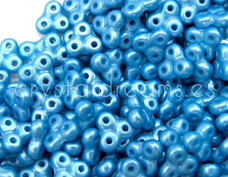 Trinity Beads 6x6mm - 5gr. - Pastel Aqua -  - Crystaldreams Abalorios