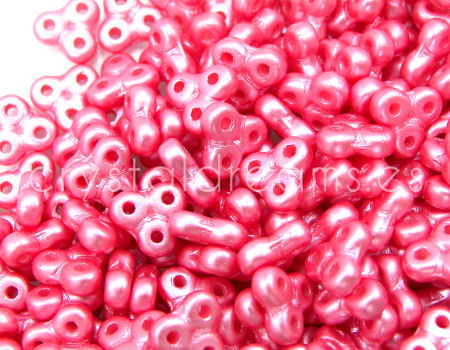 Trinity Beads 6x6mm - 5gr. - Pastel Light Coral -  - Crystaldreams Abalorios