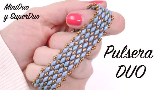 Tutorial Gratuito - Pulsera DUO con SuperDuo y MiniDuo - con Video -  - Crystaldreams Abalorios