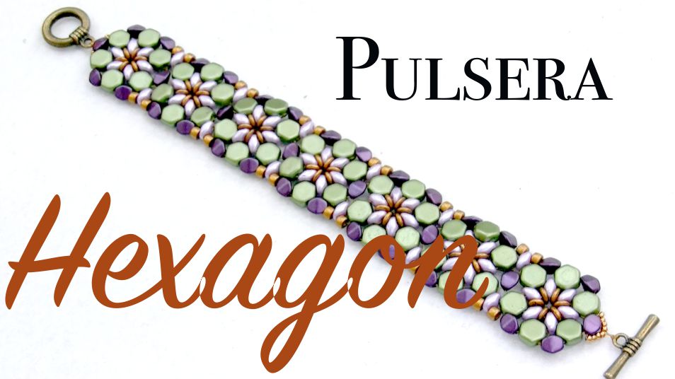 Tutorial Pulsera Hexágonos con Honeycomb - Con Video -  - Crystaldreams Abalorios