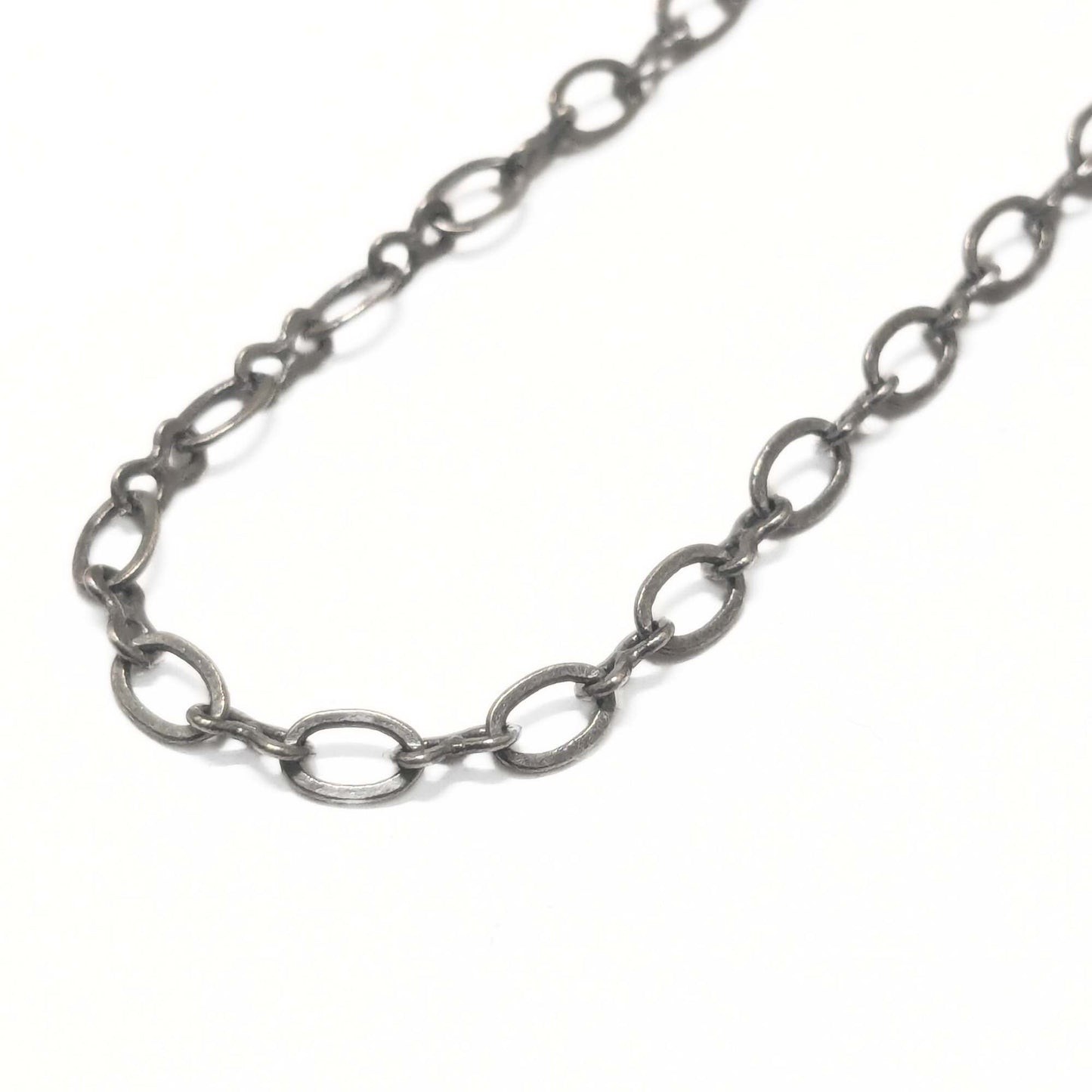 cadena de eslabones en acero para bisutería y creaciones con abalorios