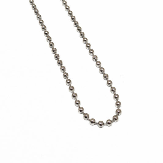 cadena bolitas de 2,5mm en acero inoxidable 10 metros