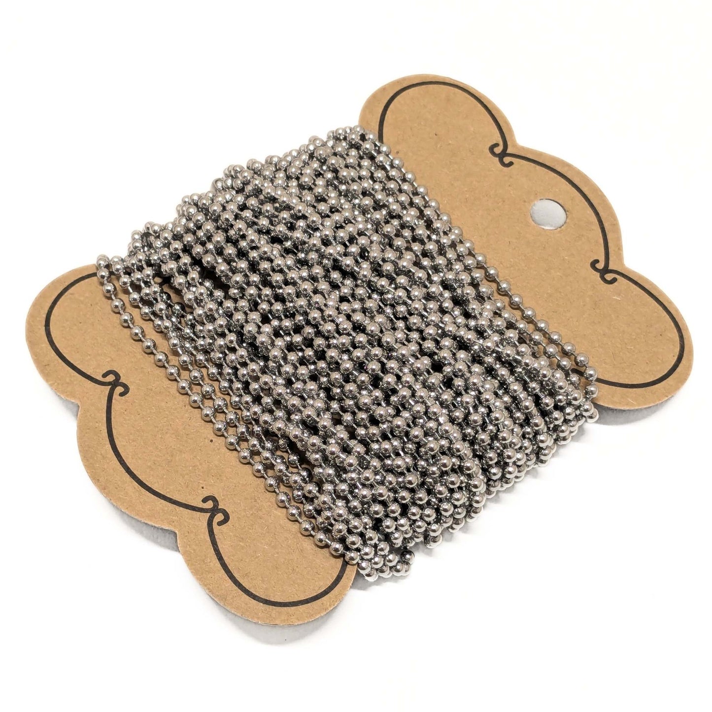 cadena bolitas en acero inoxidable 10 metros