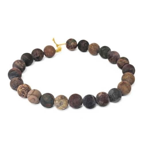 cuentas jaspe 6mm mate