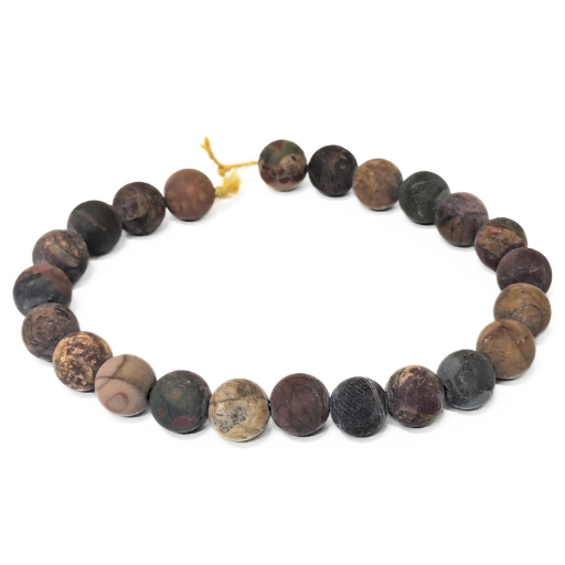 Tiras de cuentas de Jaspe Natural