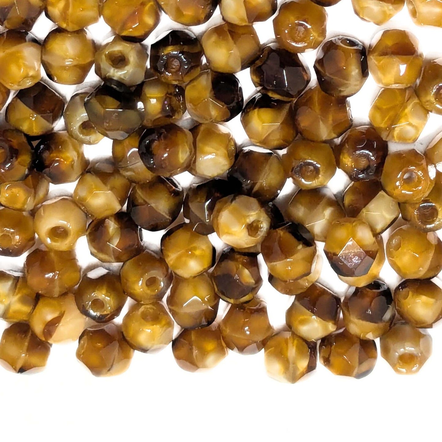 10x Facetadas 4mm CHOCOLAT -  - Crystaldreams Abalorios