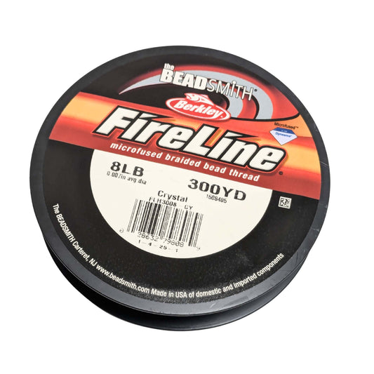 bobina de hilo fireline 27'0 metros 8lb crystal
