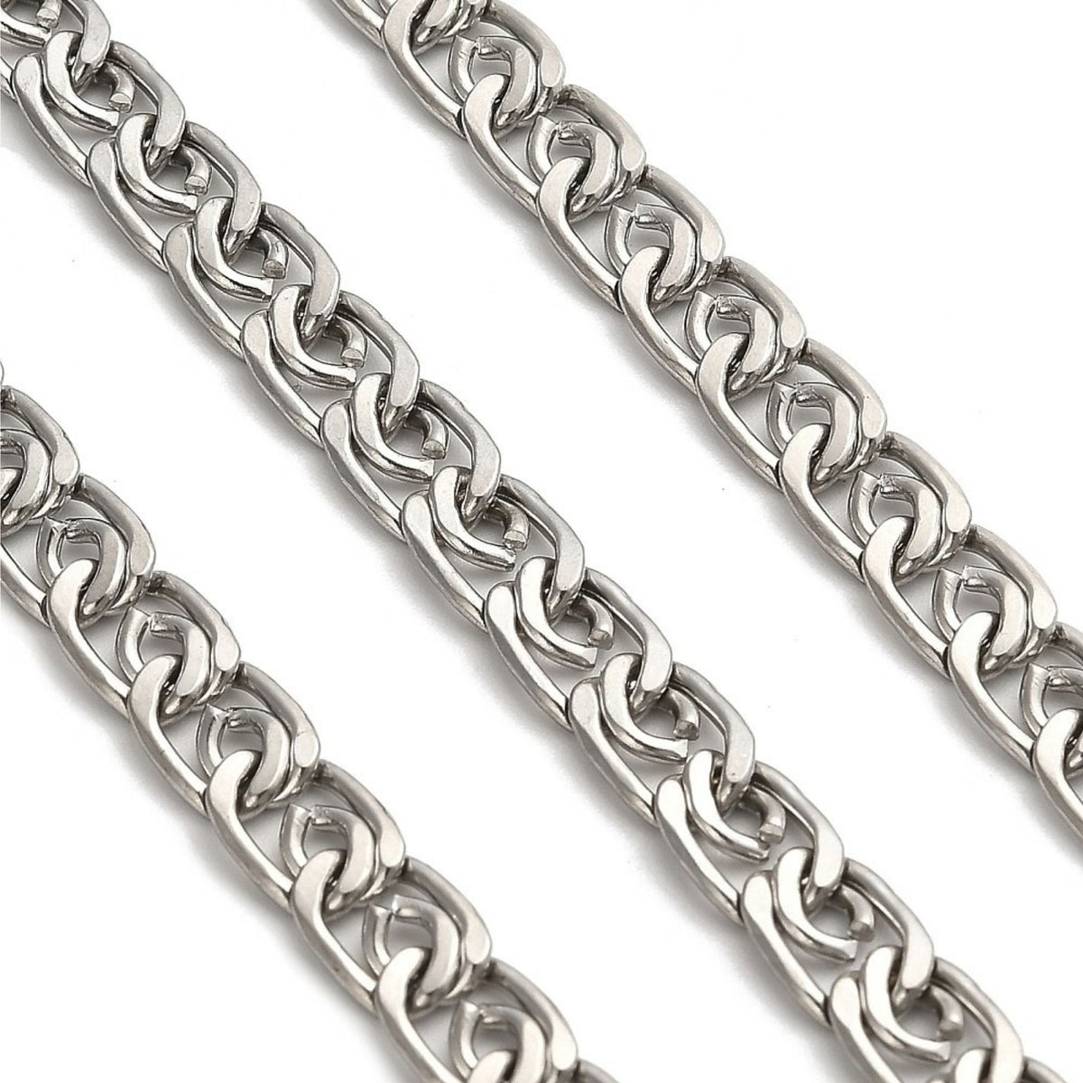 Chaîne inox 304 9, 5 × 6, 5 × 1 mm-Prix au mètre
