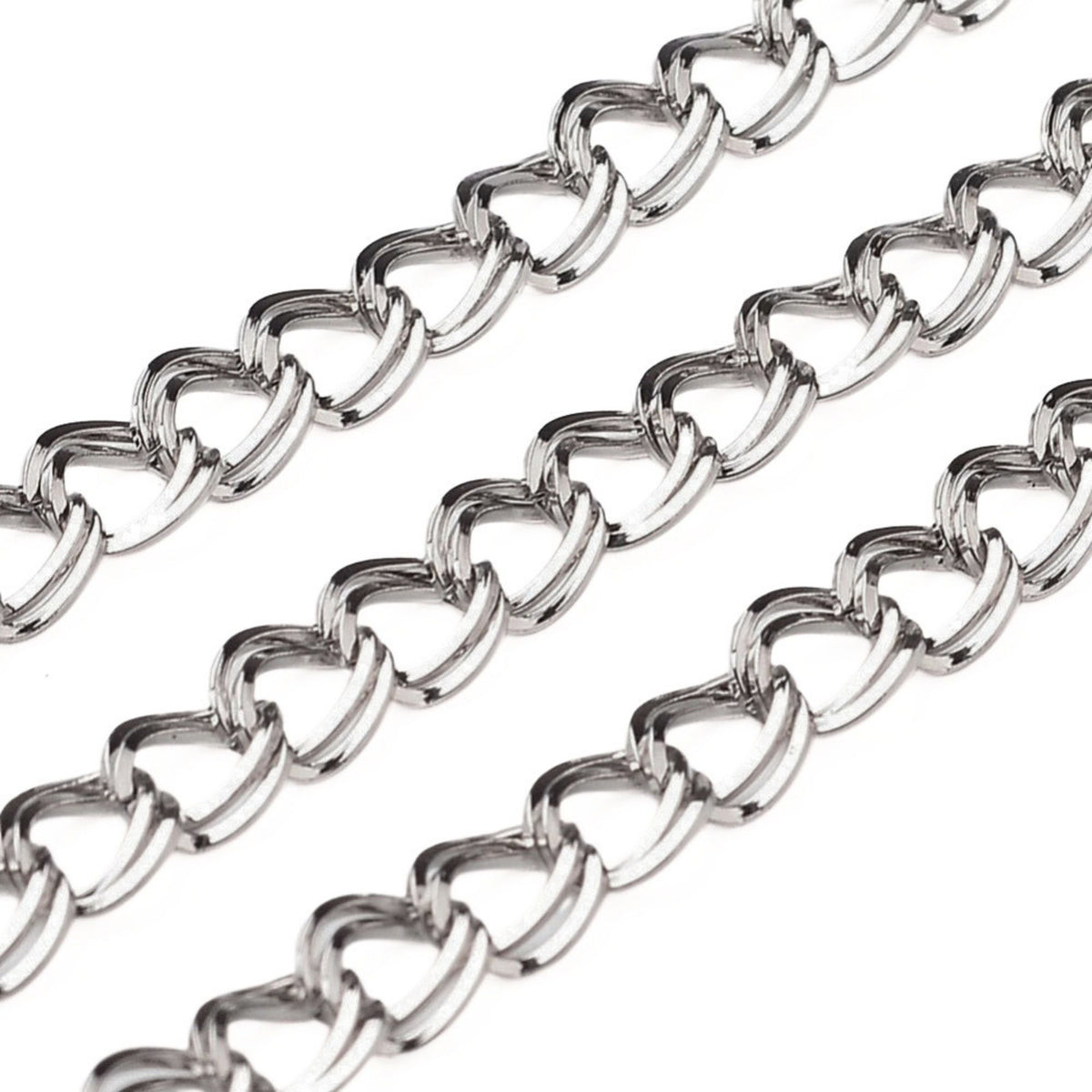 Chaîne Inox 8 X 6 mm-Epaisseur : 2mm Prix au mètre