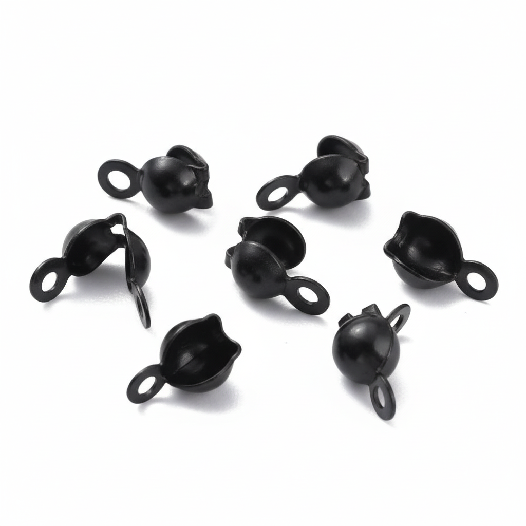 Imagen 1 - Terminales tapanudos negros