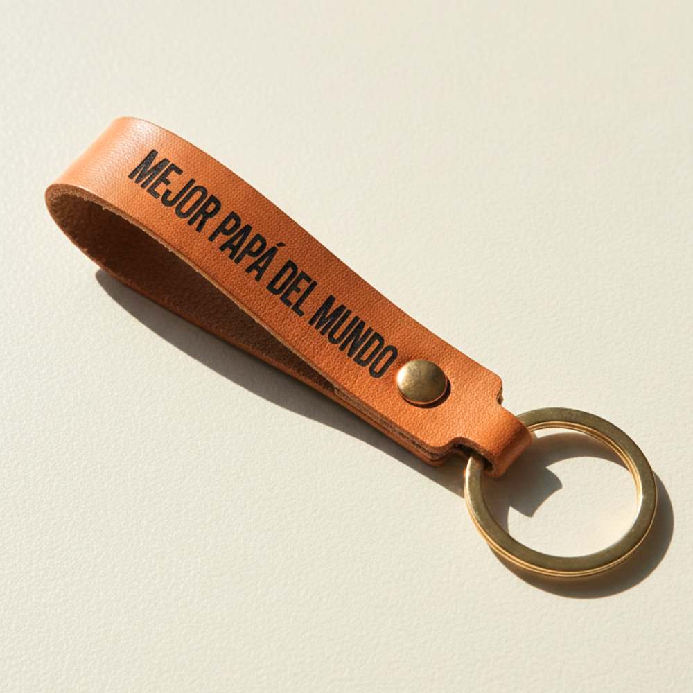 regalo dia padre llavero personalizado