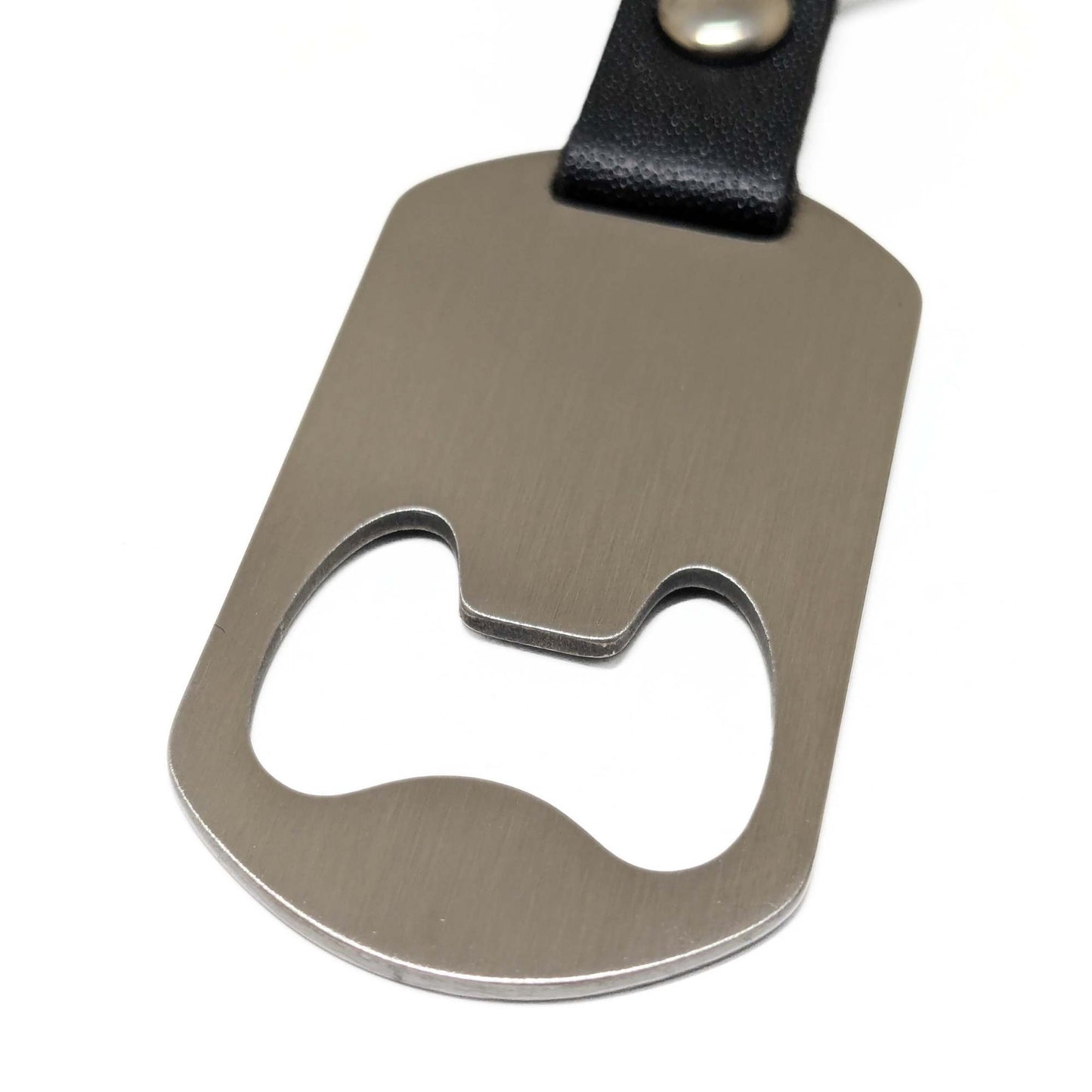 Llavero abrebotellas personalizable acero inoxidable - accesorio práctico diario