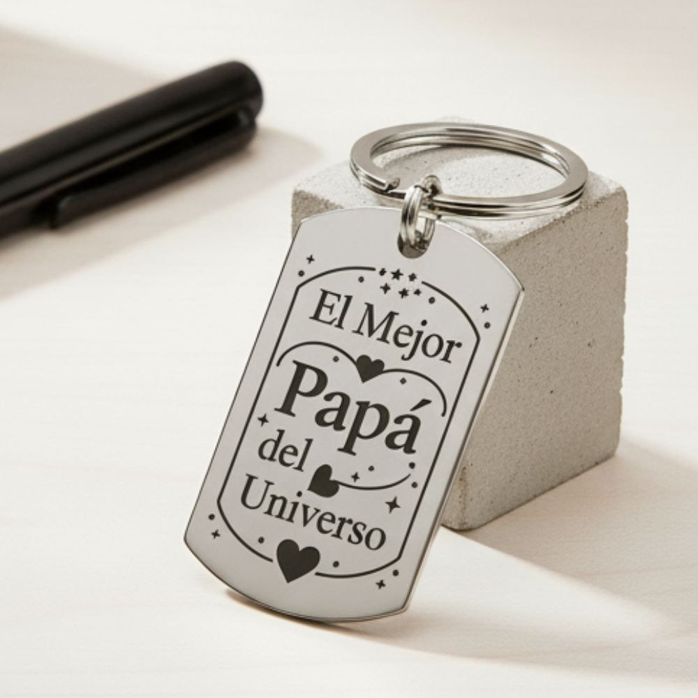 llaveros personalizados dia del padre