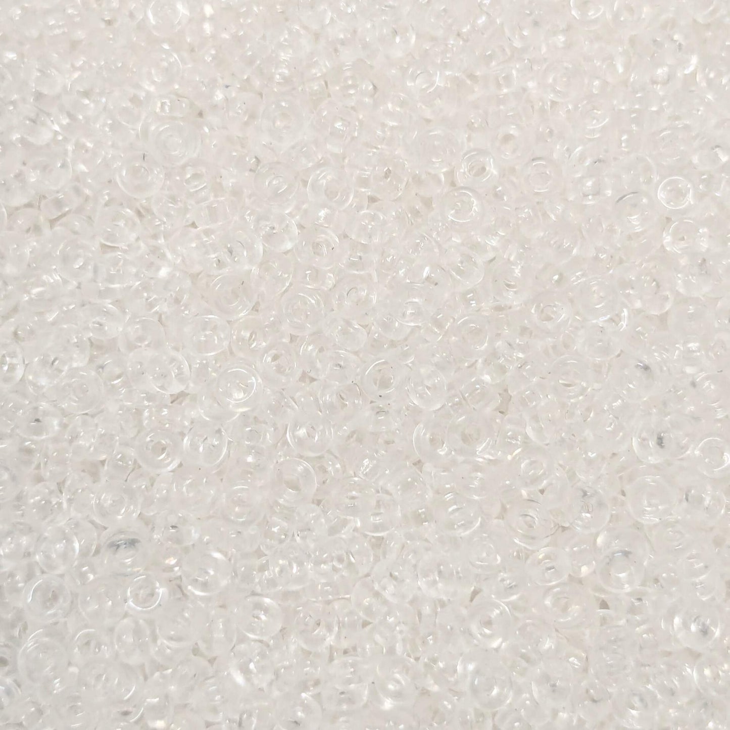 Espaçadores Miyuki 2,2 mm x 1,3 mm Cristal - Cor 131