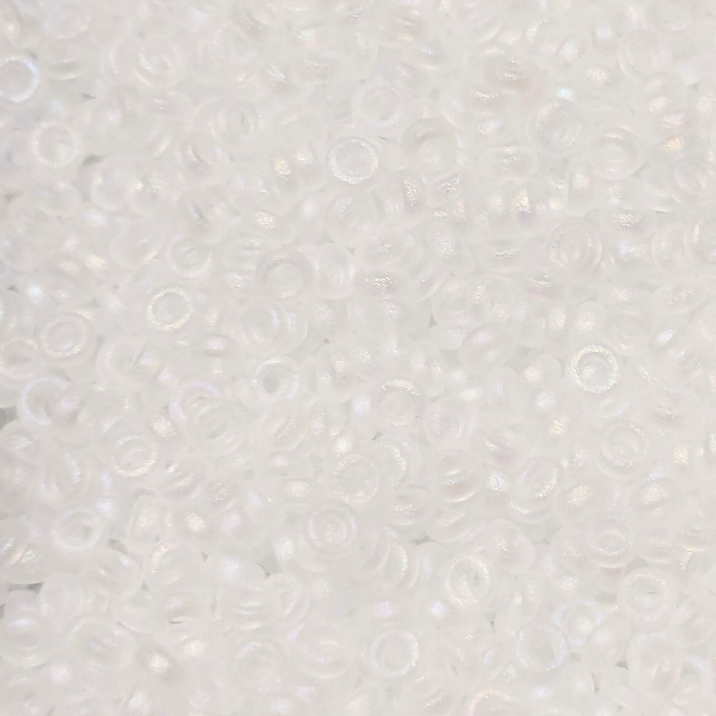 Distanciadores miyuki matte crystal AB