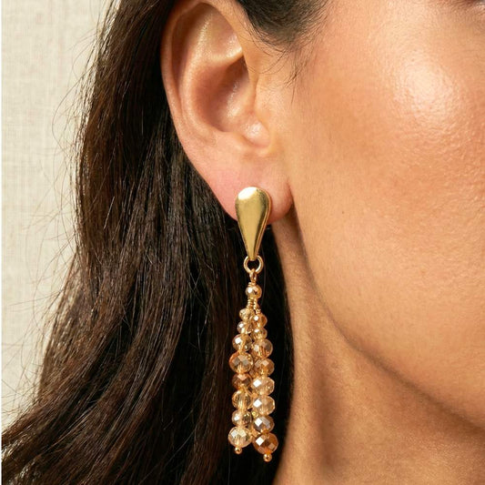 pendientes en acero inoxidable a gota para colgantes