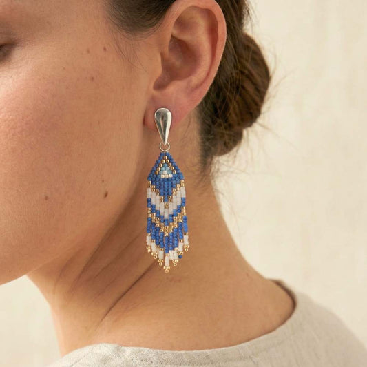 pendientes en acero inoxidable a gota para Miyuki