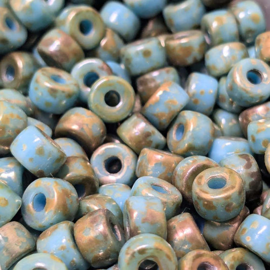 Cuentas Matubo 2/0 azul turquesa Rembrandt 6 mm