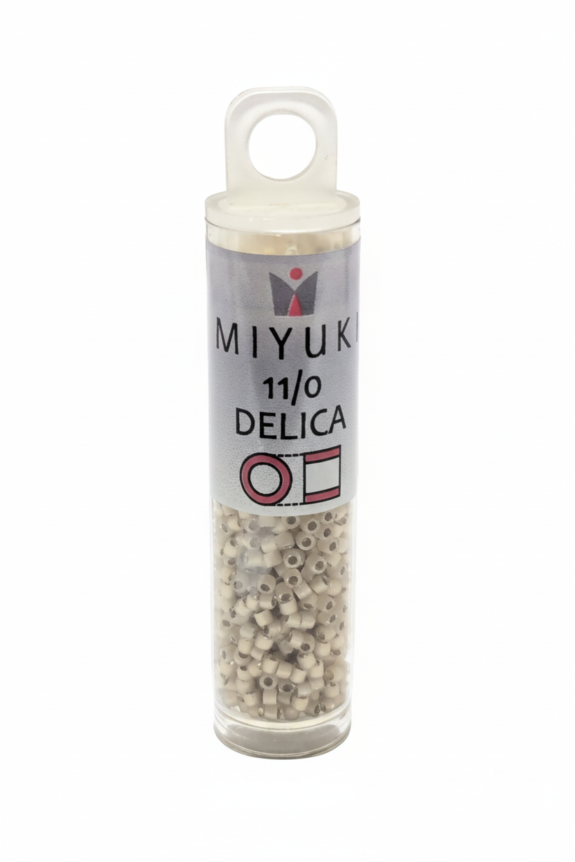 Tubo Miyuki Delica con mejor iluminación